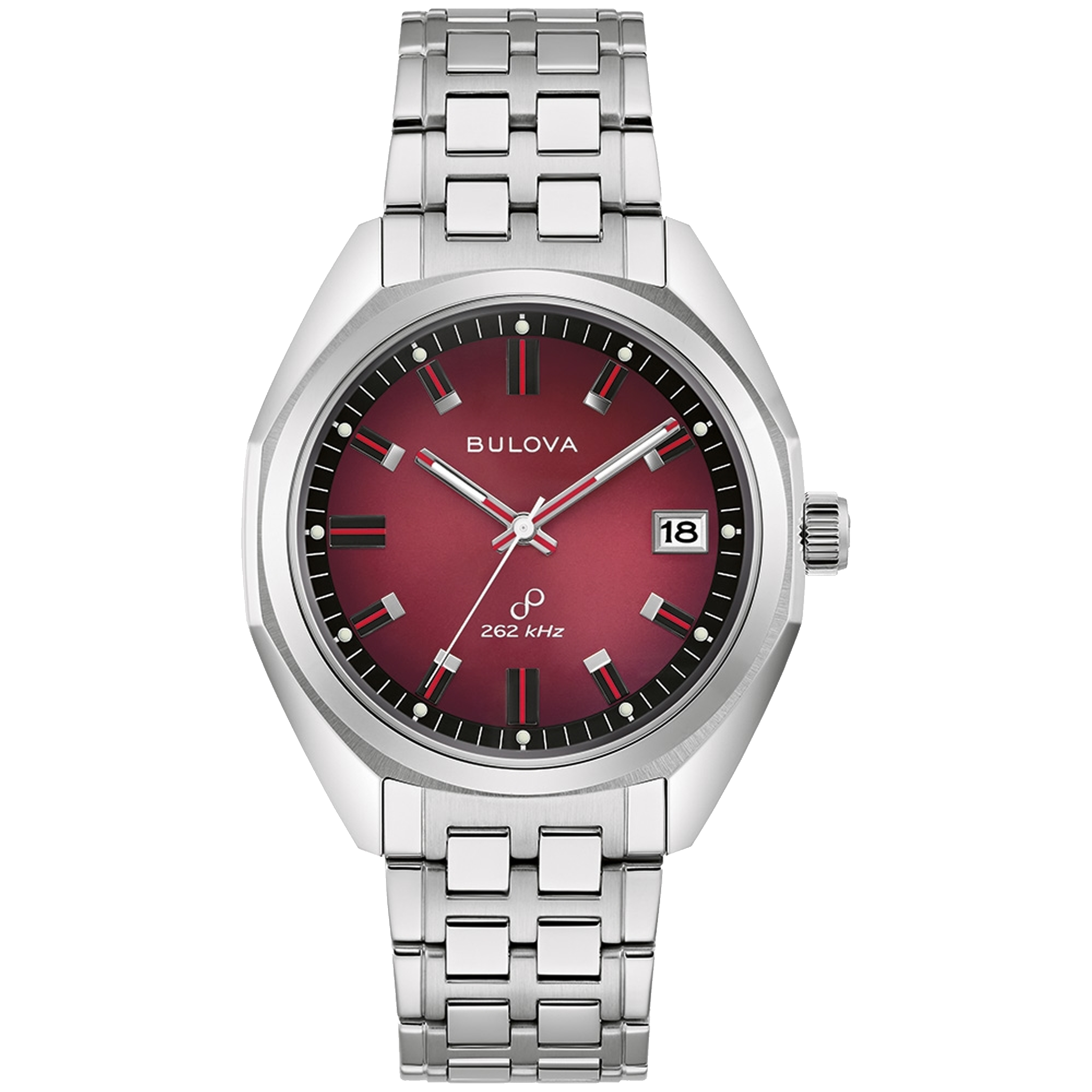 Bulova precisionist outlet black and red