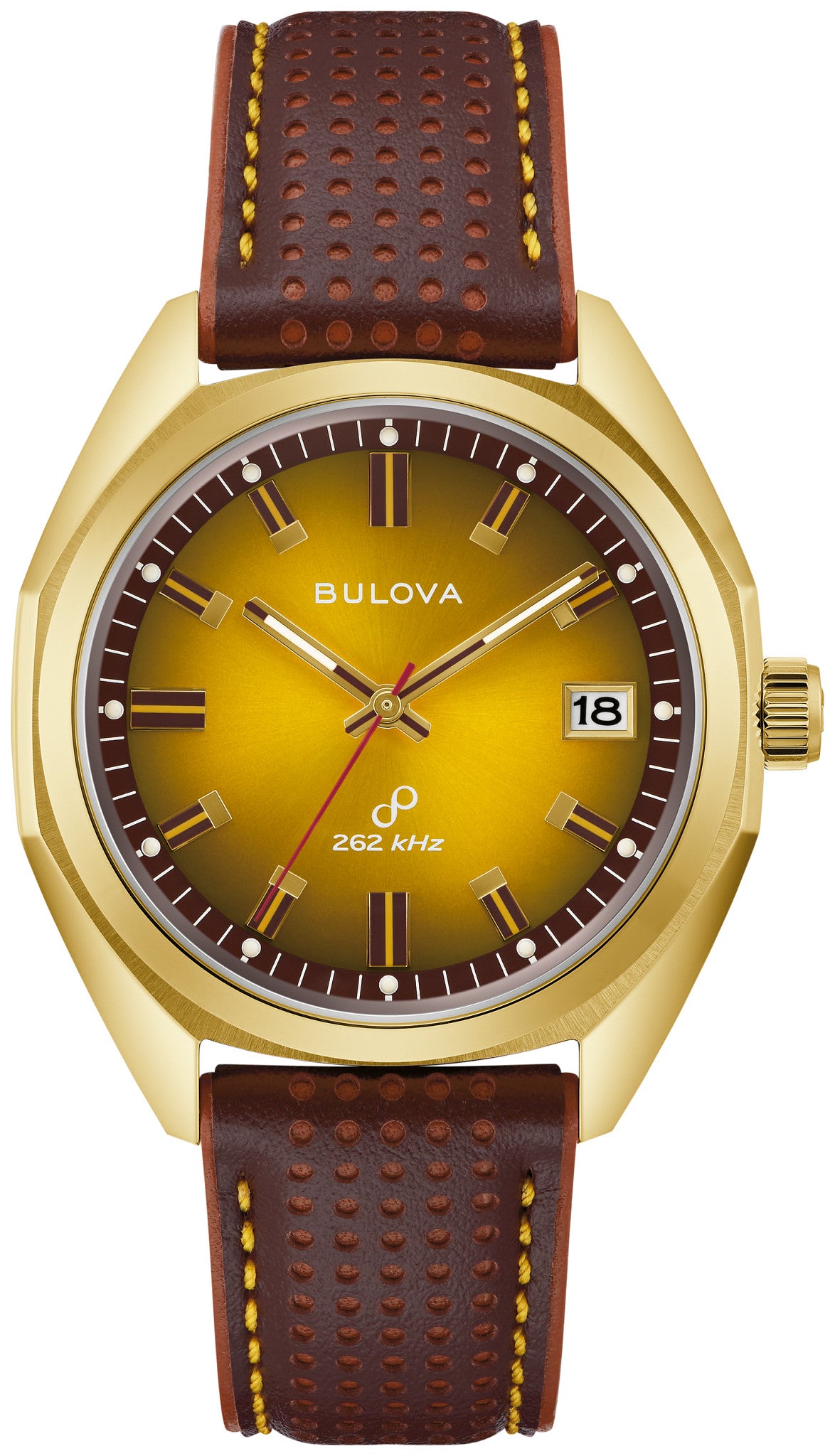 Bulova precisionist best sale gold watch