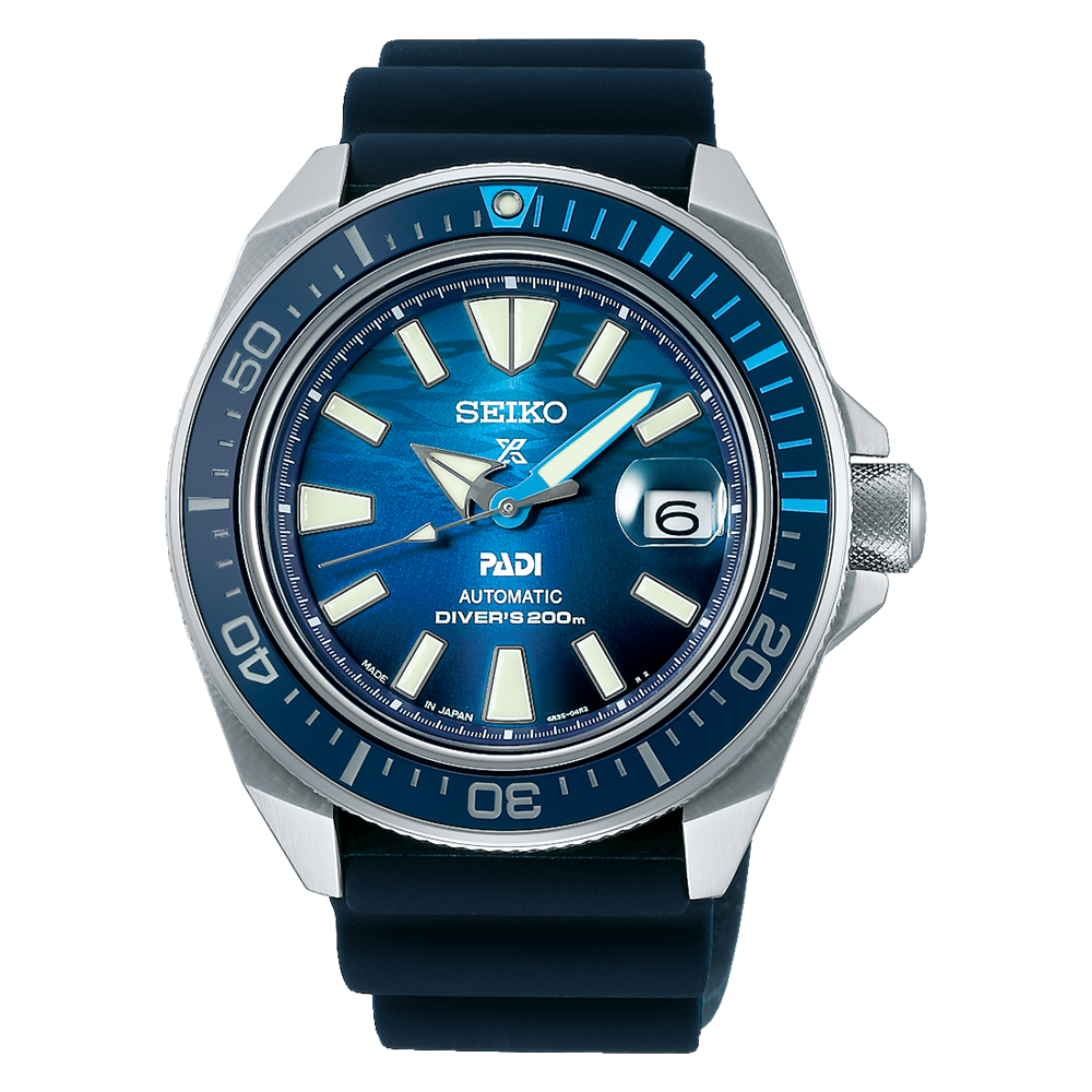 SEIKO Prospex PADI Samurai Blue | SRPJ93