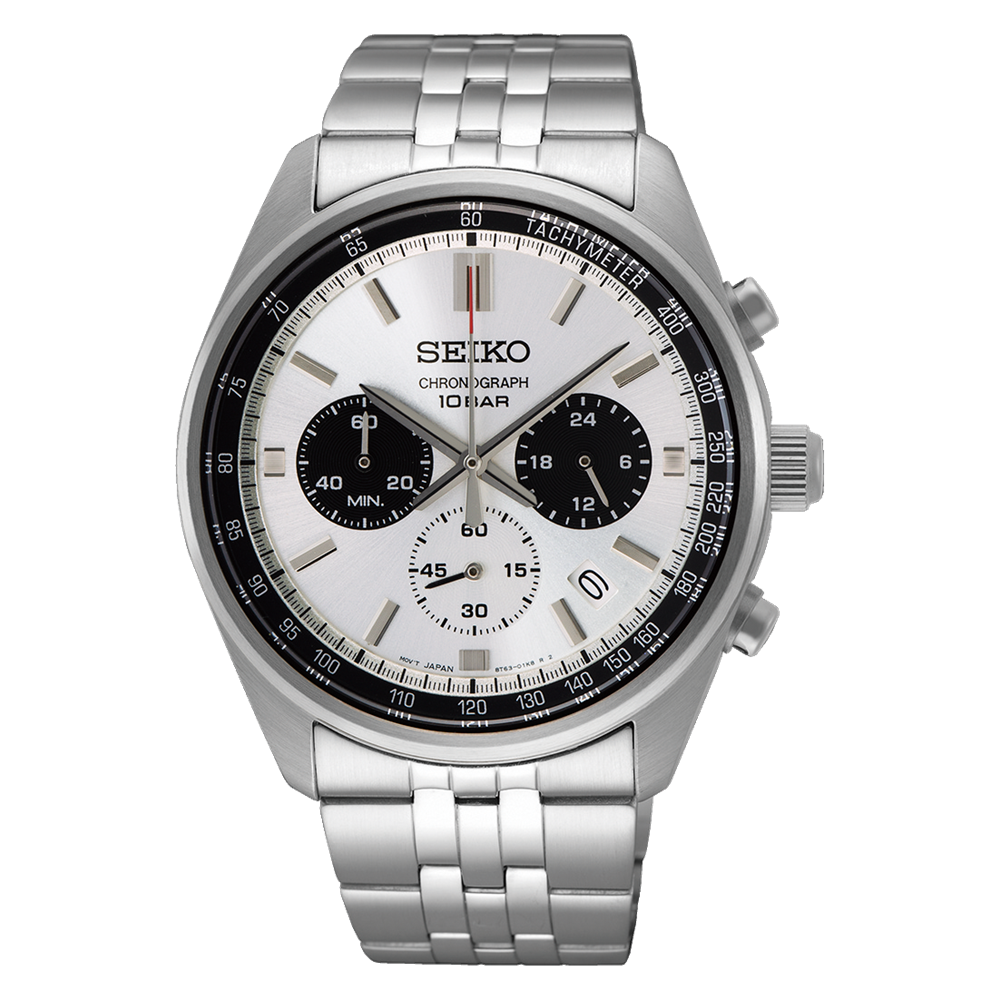 Seiko essential quartz chronograph watch sale