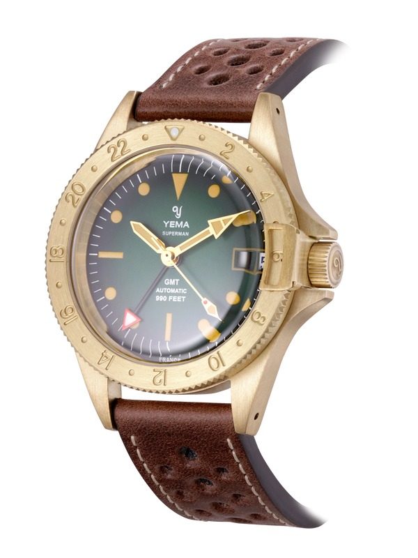 YEMA Superman Heritage GMT Bronze | YGMTZ21A39-ZU31S