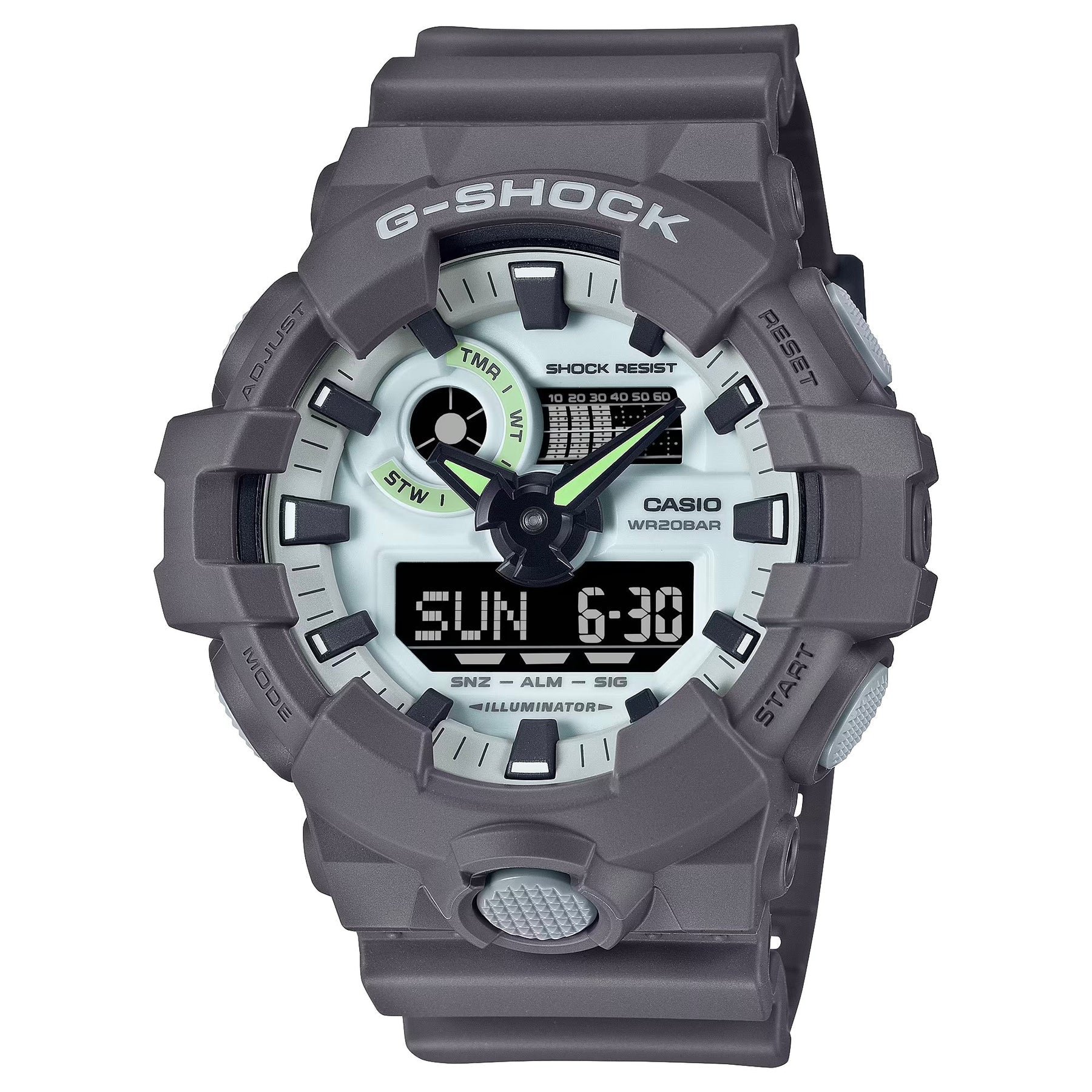 G Shock GA700HD 8A Hidden Glow Watch