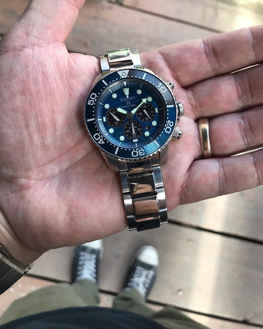 Daily Insta Info - Seiko Save the Ocean Chronograph SSC741