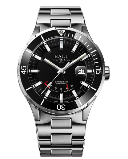 BALL Roadmaster Challenger Power Reserve Black 43mm | DP3306A-S1CJ-BK