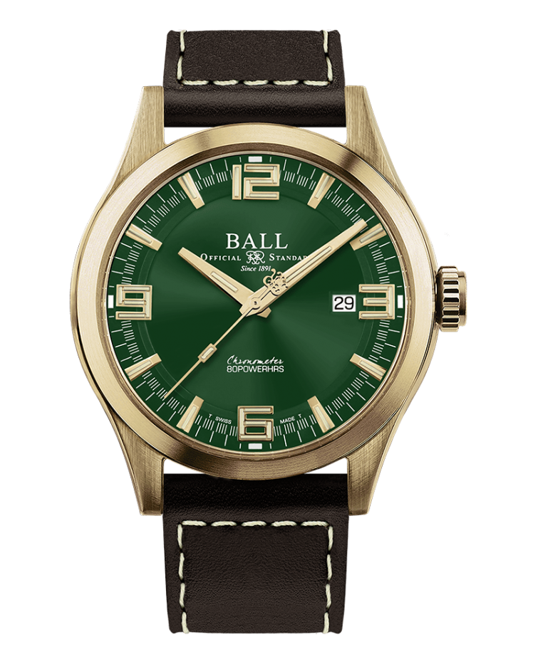 BALL Engineer M Challenger Bronze (43mm) Green Dial | ND2186C-L5C-GR