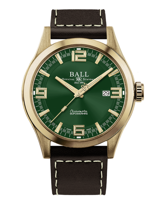 BALL Engineer M Challenger Bronze (43mm) Green Dial | ND2186C-L5C-GR