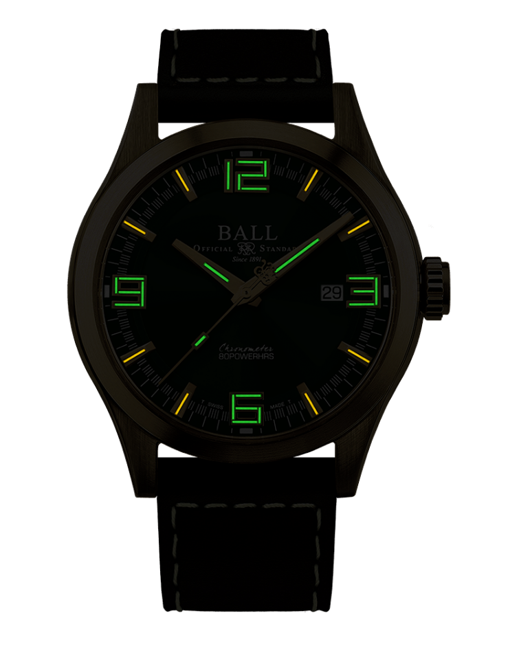 BALL Engineer M Challenger Bronze (43mm) Green Dial | ND2186C-L5C-GR