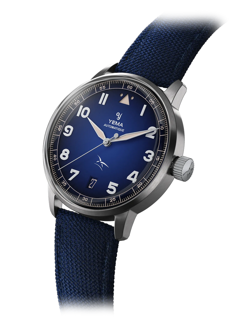 YEMA Flyrgaf Flieger French Air Force Blue 40mm | YFLY24AA-GGS