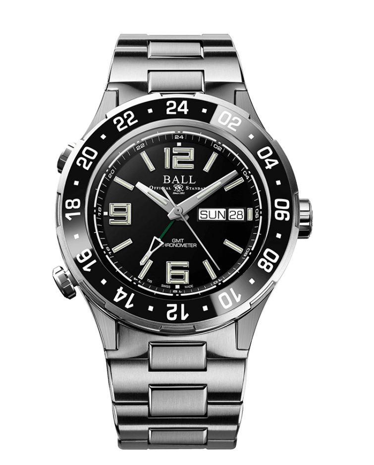 BALL Roadmaster Marine GMT Limited Edition | DG3000A-S7CJ-BK