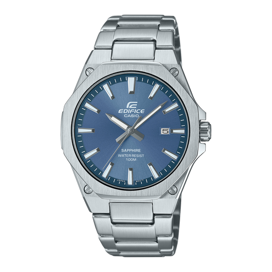 CASIO Edifice Slim Blue Dial | EFR-S108D-2AV