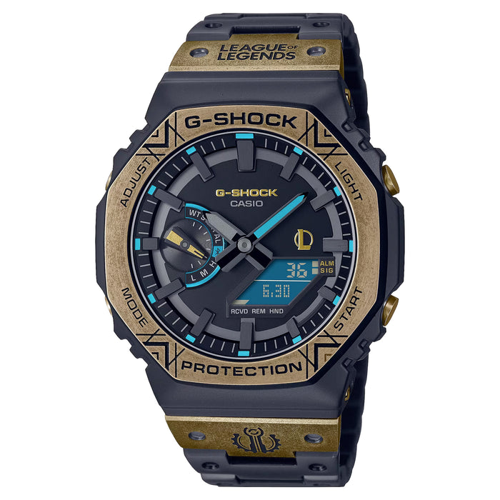 CASIO G-Shock League of Legends Analog-Digital Black/Yellow | GMB2100LL-1A