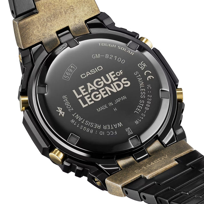 CASIO G-Shock League of Legends Analog-Digital Black/Yellow | GMB2100LL-1A