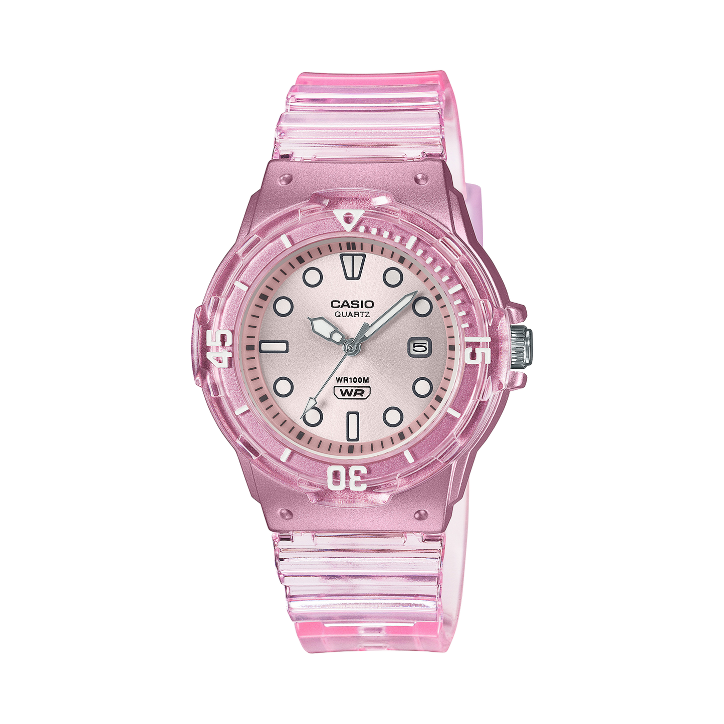 CASIO Core Quartz Rotating Bezel Sport Analog Pink | LRW-200HS-4EV