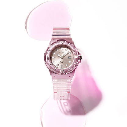 CASIO Core Quartz Rotating Bezel Sport Analog Pink | LRW-200HS-4EV