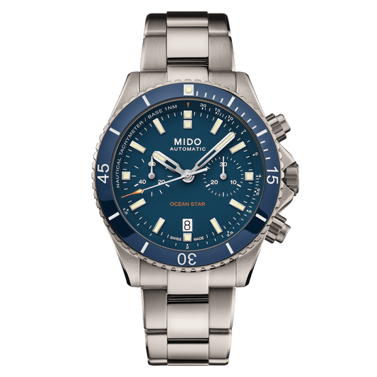 MIDO Ocean Star Chronograph Blue | M026.627.44.041.00