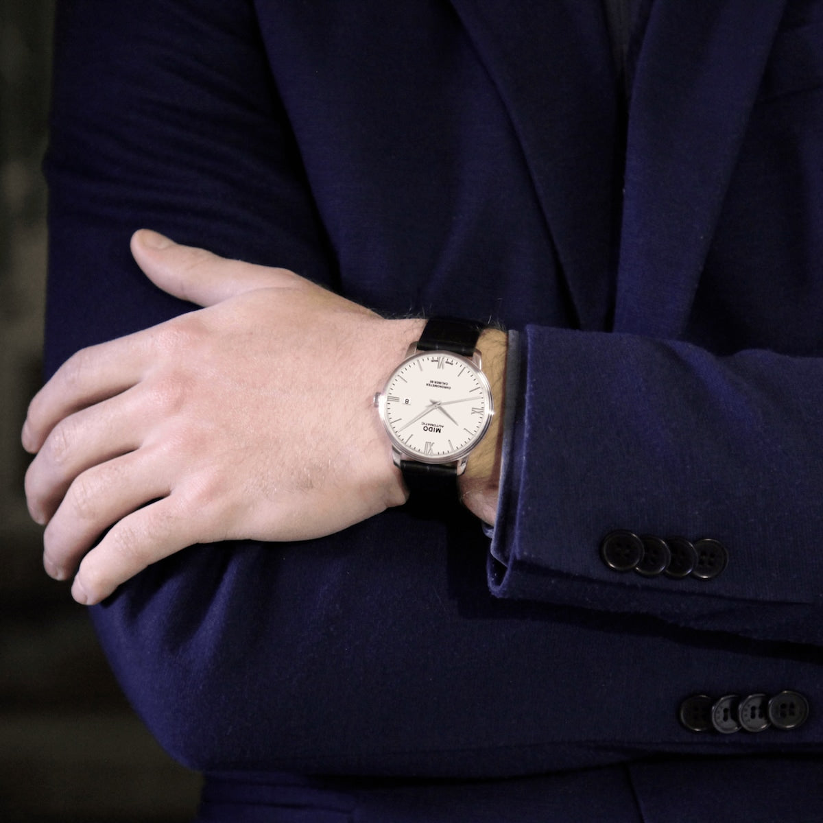 MIDO Baroncelli Heritage Gent White | M027.407.16.010.00