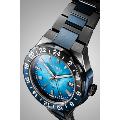 CITIZEN Series8 880 GMT 100th Anniversary Limited Edition Exclusive Blue | NB6036-52N