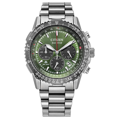 CITIZEN Promaster Navihawk Green Dial | CA4664-60W