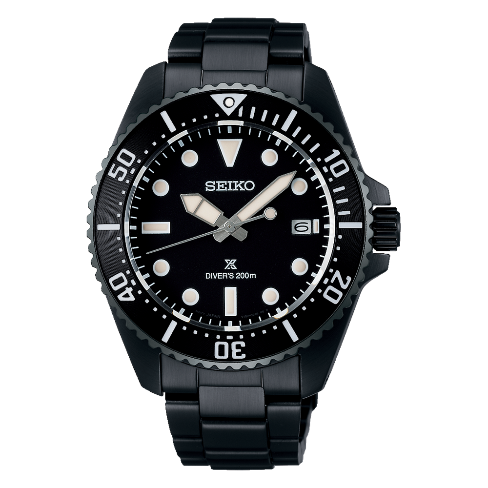 SEIKO Prospex Solar Diver All Black | SNE599