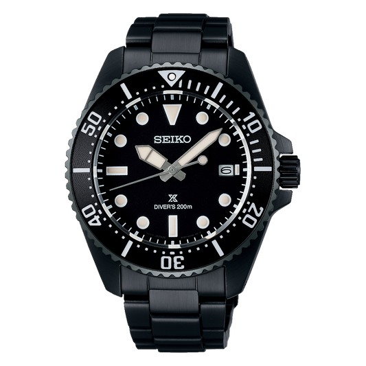 SEIKO Prospex Solar Diver All Black | SNE599