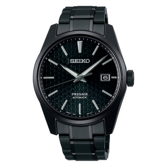 SEIKO Presage Prestige Sharp Edged Series Black | SPB229