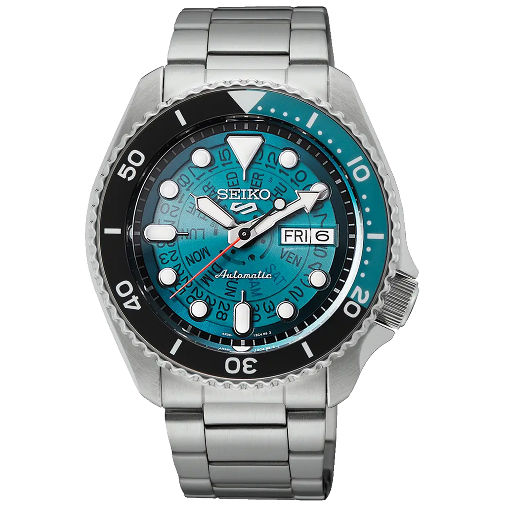 SEIKO 5 Sports Skeleton Style Turquoise | SRPJ45K1 – Bezel House