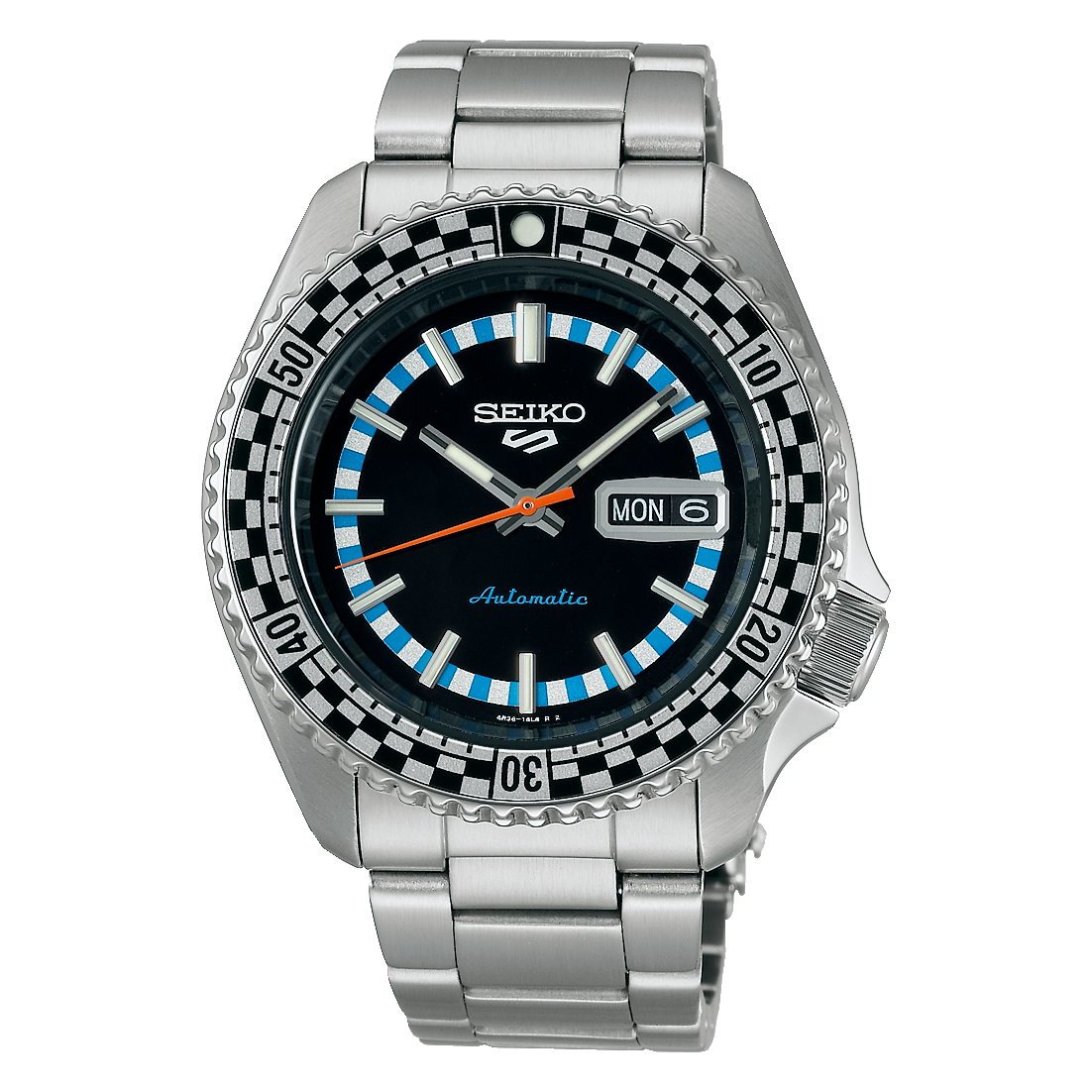 SEIKO 5 Sports Automatic Stainless Steel Black | SRPK67