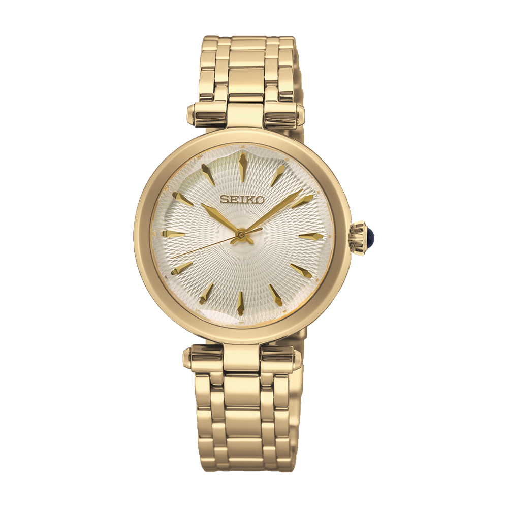 SEIKO Quartz Gold Tone Ladies | SRZ554