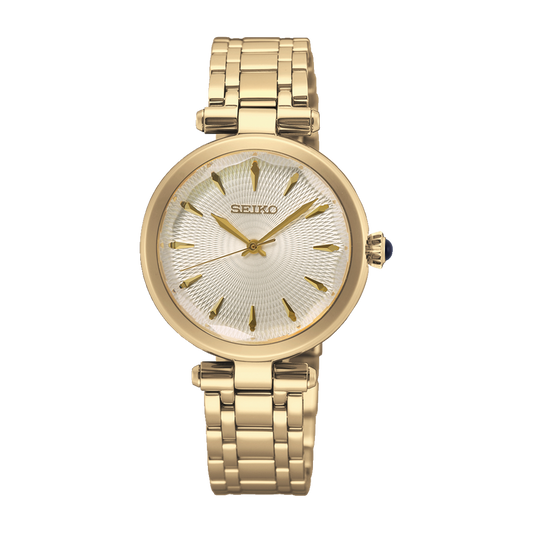 SEIKO Quartz Gold Tone Ladies | SRZ554