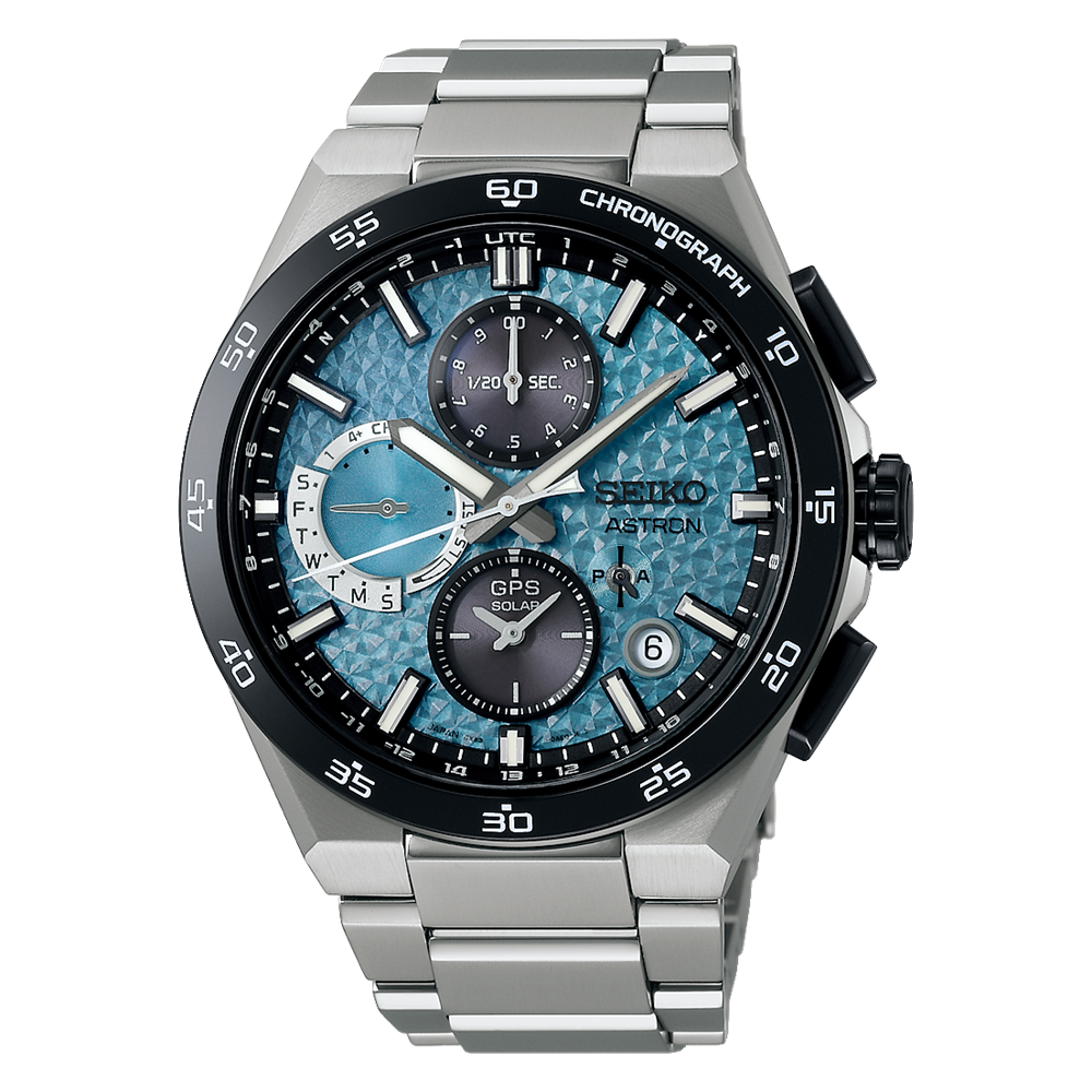 SEIKO Astron GPS Solar Limited Edition Chronograph Blue Dial | SSH157