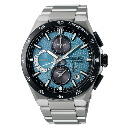 SEIKO Astron GPS Solar Limited Edition Chronograph Blue Dial | SSH157