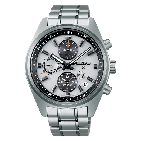 SEIKO Prospex Speedtimer Solar GPS Silver Dial | SSH165