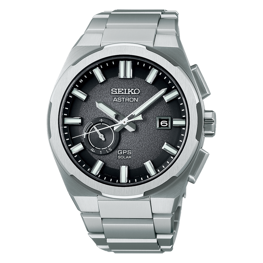 SEIKO Astron GPS Solar Black Dial | SSJ025