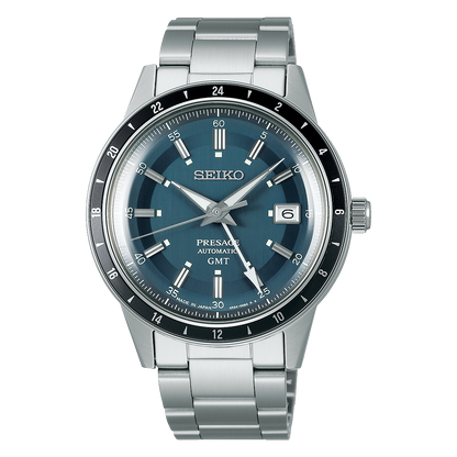 SEIKO Presage Style60s GMT Petrol Blue | SSK009