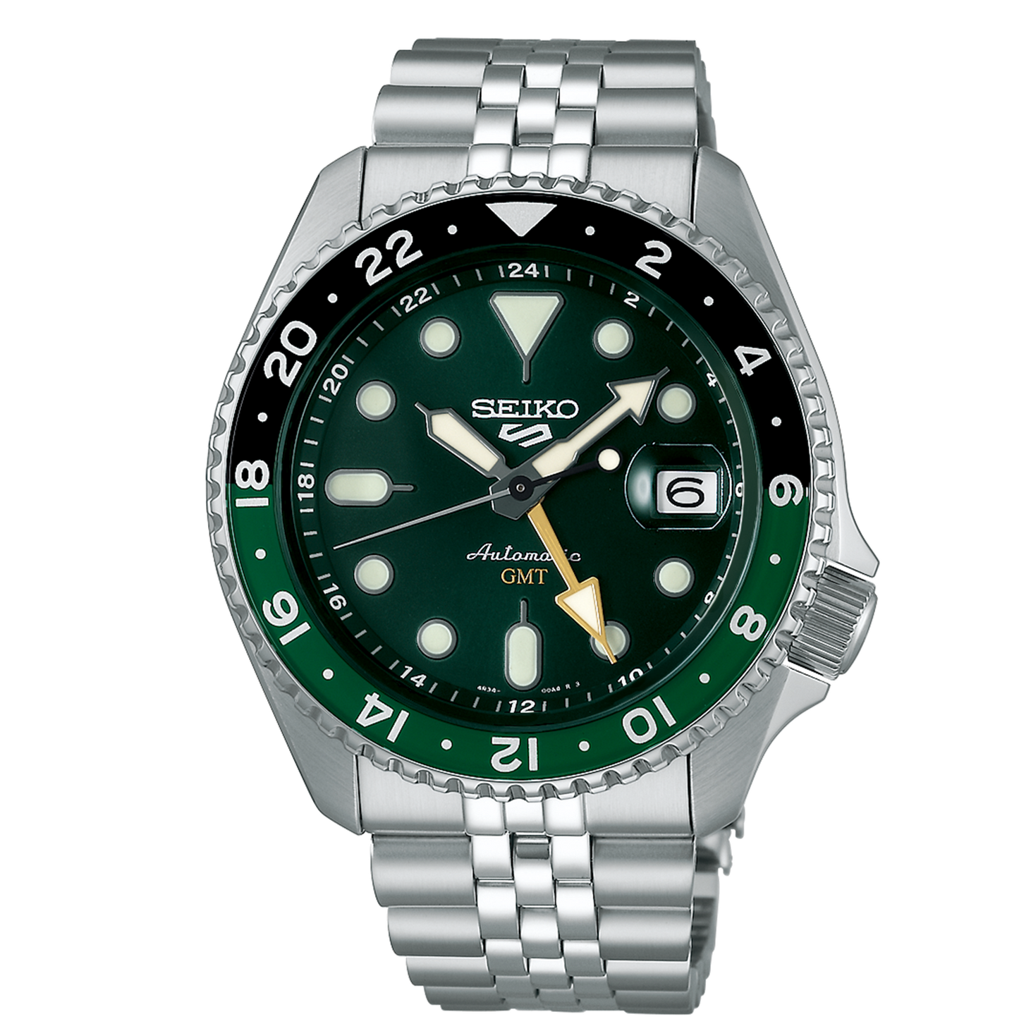 SEIKO 5 Sports Green Dial GMT | SSK035K1