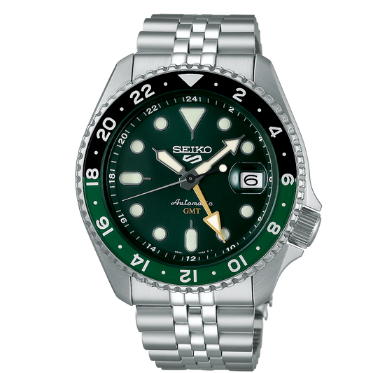 SEIKO 5 Sports Green Dial GMT | SSK035K1