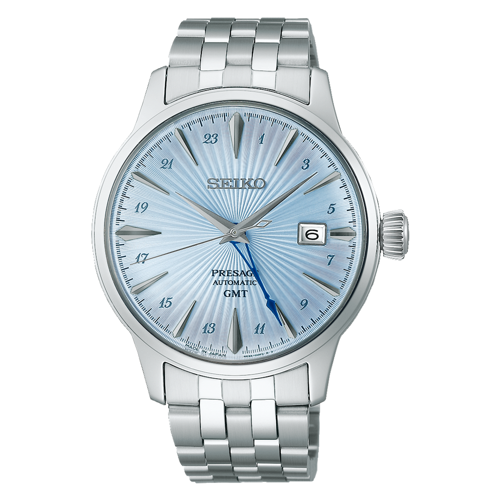 SEIKO Presage Cocktail Time GMT Blue Dial | SSK037