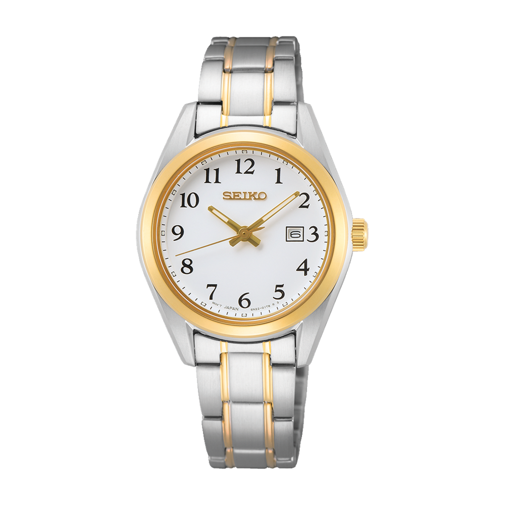 SEIKO Essentials Quartz Two Tone Ladies | SUR466