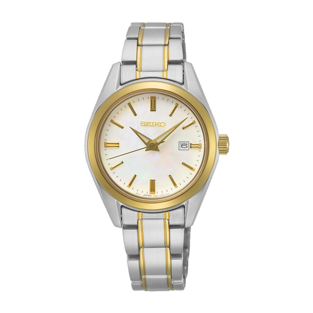 SEIKO Essentials Quartz Two Tone Ladies | SUR636