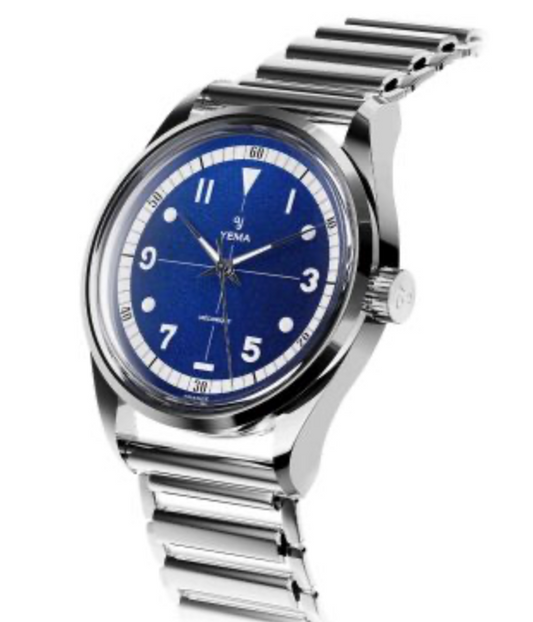 YEMA Urban Field Watch Blue Dial 40mm | YFLD23-40-GM2S