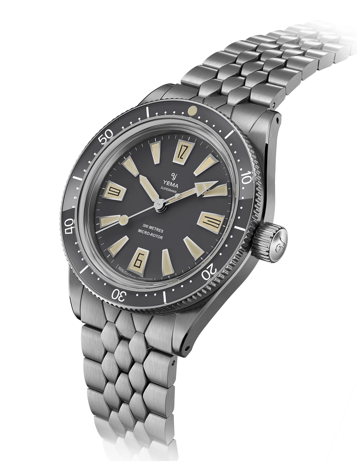 YEMA Skin Diver Slim CMM.20 Limited Edition 39mm Scales Slim Bracelet  | 12.24.99.SN.M3