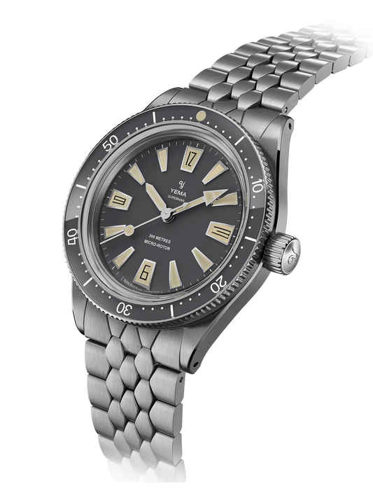 YEMA Skin Diver Slim CMM.20 Limited Edition 39mm Scales Slim Bracelet  | 12.24.99.SN.M3