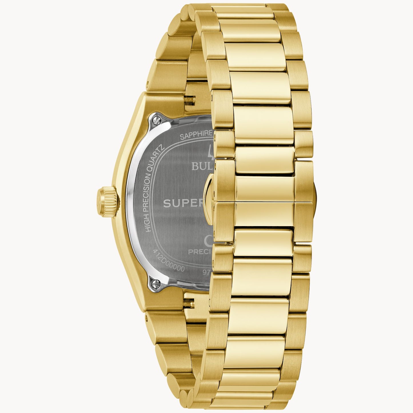 BULOVA Super Seville Silver-tone Gold Bracelet | 97B223