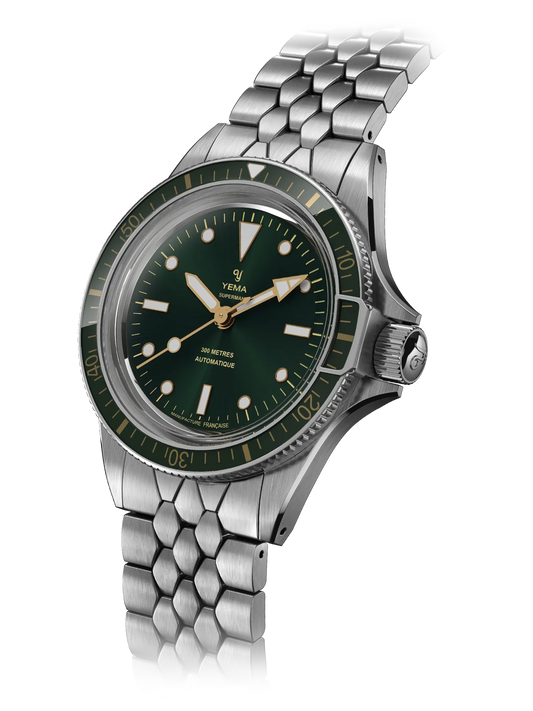 YEMA Superman Gilt CMM.10 Green Dial 41mm | 12.14.44.SE.M2