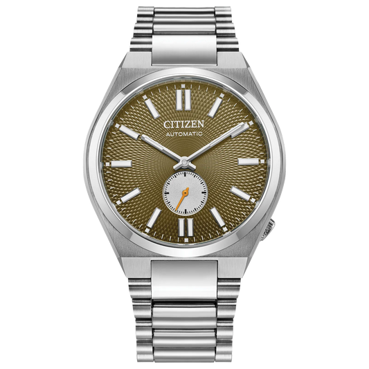 CITIZEN Automatic Tsuyosa Small Second Olive green Dial | NK5010-51X