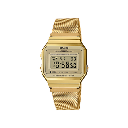 CASIO Vintage Gold Mesh Band | A700WMG-9AVT