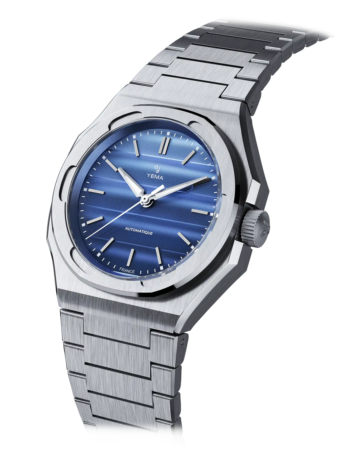 YEMA Wristmaster Traveller Blue Dial | YWTR24-GMS