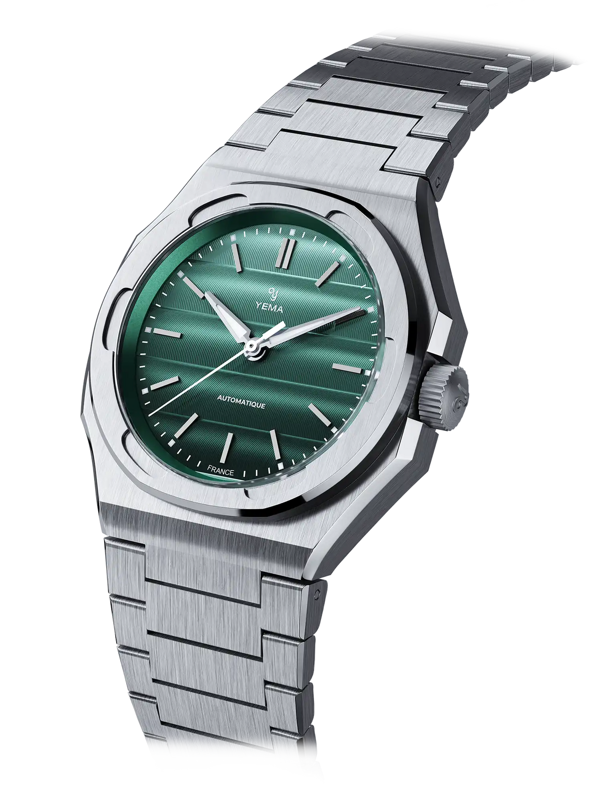 YEMA Wristmaster Traveller Green Dial | YWTR24-ZMS