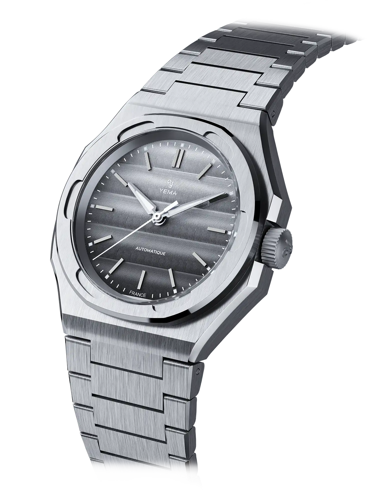 YEMA Wristmaster Traveller Grey Dial | YWTR24-CMS