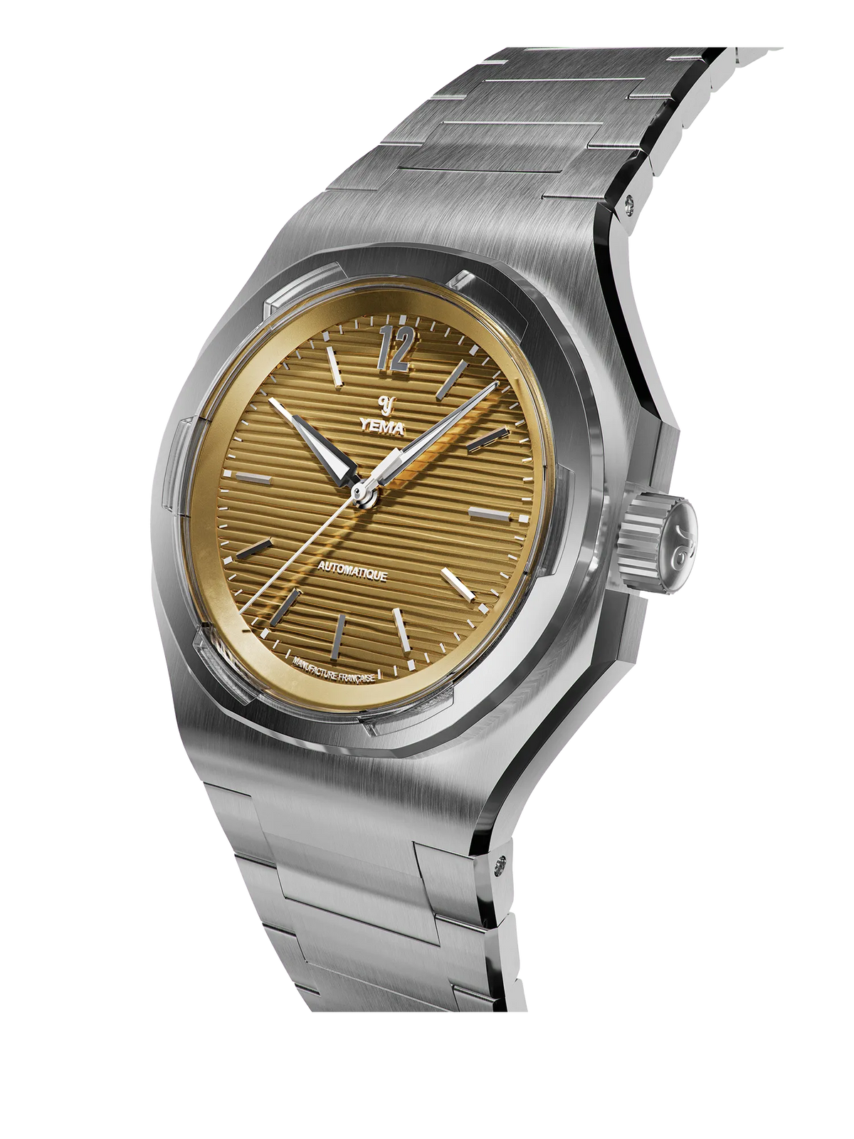 YEMA Wristmaster Slim CMM.20 Yellow Dial | 76.24.03.SN.M